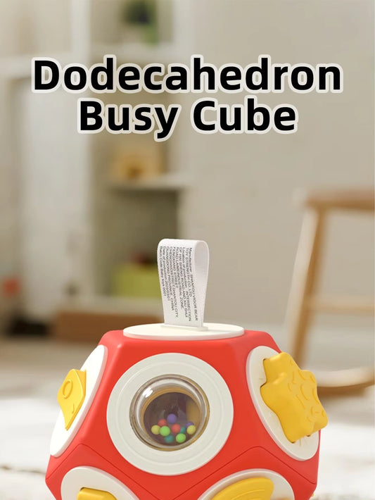 Joy Blocks Baby Montessori Busy Ball – Multi-Functional Early Education Toy